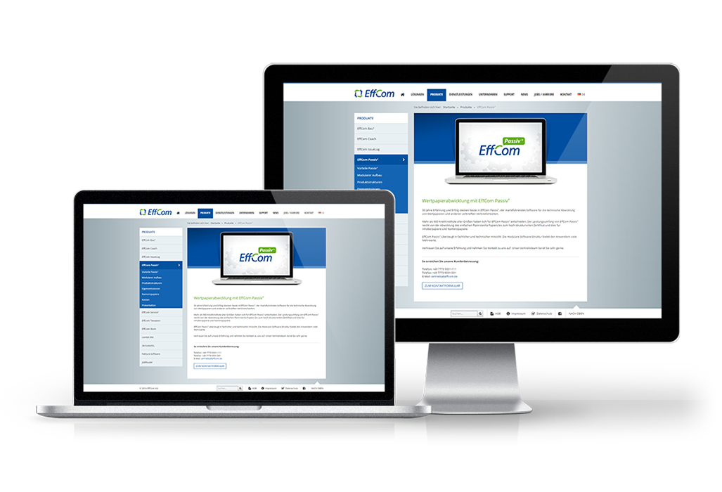 Corporate website